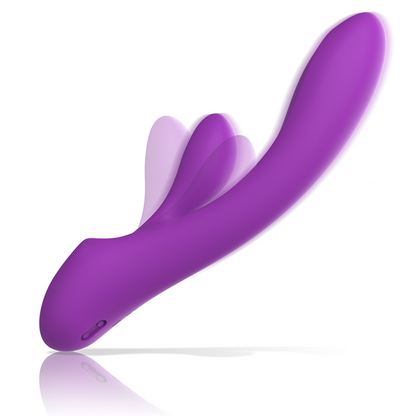 INTENSE - VIBRATEUR LAPIN EN SILICONE LIQUIDE LUIGI VIOLET
