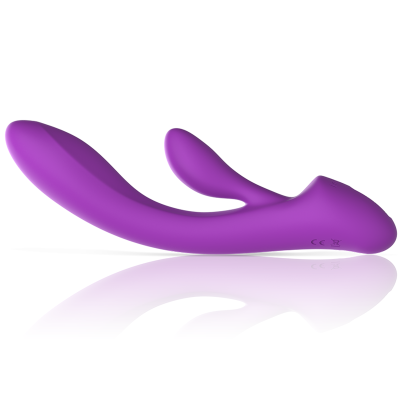 INTENSE - VIBRADOR LUIGI RABBIT SILICONA LIQUIDA MORADO