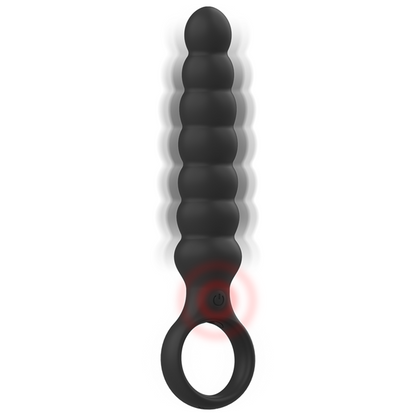 BLACK&SILVER - BOB POWERFUL SILICONE ANAL DILATOR