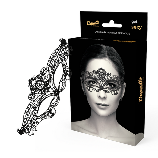 COQUETTE CHIC DESIRE - MASQUE DENTELLE NOIR