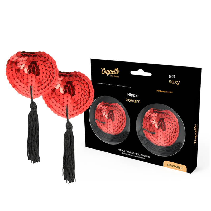 COQUETTE CHIC DESIRE - CACHE TÉTONS ROUGE