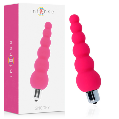INTENSE - SNOOPY 7 VITESSES SILICONE ROSE INTENSE