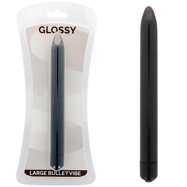 GLOSSY - VIBRATEUR NOIR FIN