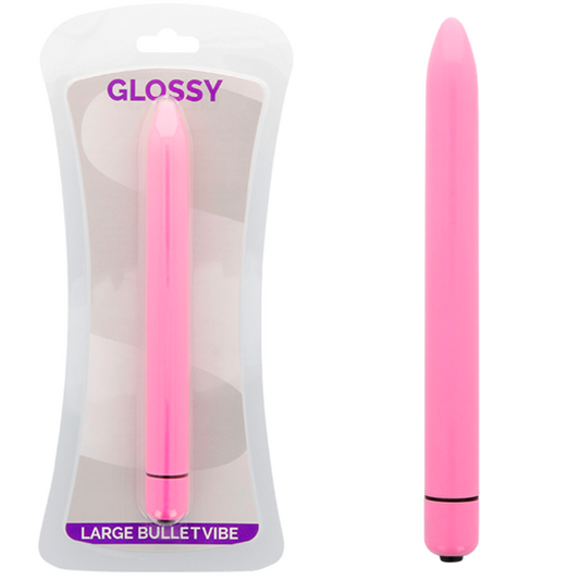 GLOSSY - VIBRATEUR SLIM ROSE INTENSE