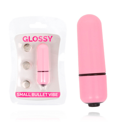 BRILLANTE - VIBRADOR PEQUEÑO BALA ROSA