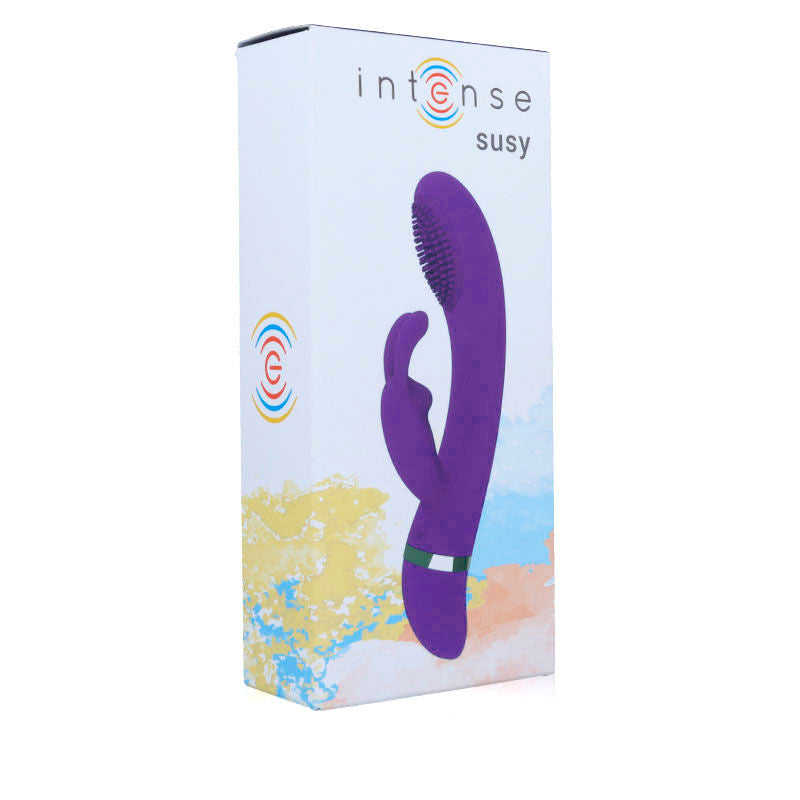 INTENSE - SUSY SILICON RABBIT LILAC OSCILLATING VIBRATOR