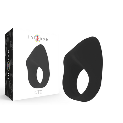 INTENSE - OTO BLACK RECHARGEABLE VIBRATOR RING