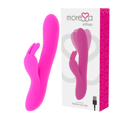MORESSA - EFFET D'ONDES D'ÉTHANE VIBRATION PLUS PUISSANTE SILICONE PREMIUM RECHARGEABLE