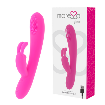 MORESSA - GINO CHATOUILLE VAGINAL PREMIUM SILICONE RECHARGEABLE