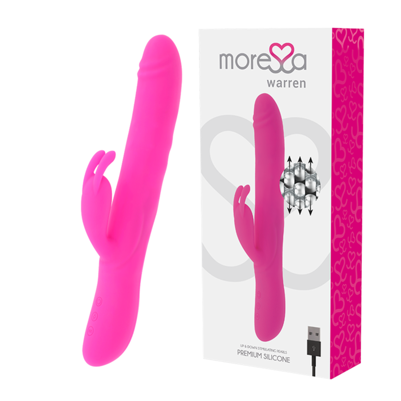 MORESSA - WARREN SILICONE RECHARGEABLE DE QUALITÉ SUPÉRIEURE