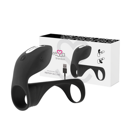 MORESSA - BRANDON ANNEAU VIBRANT PUISSANT AVEC MANCHON ÉPAISSISSANT MÂLE