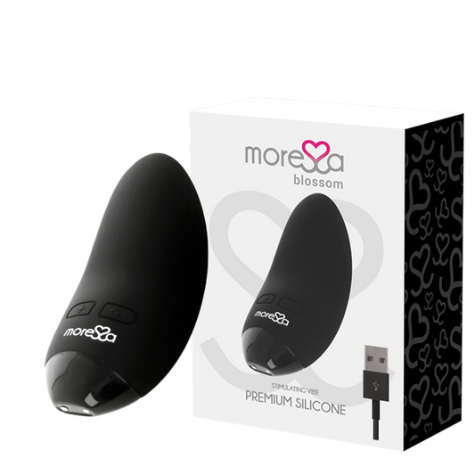 MORESSA - VIBRADOR BLOSSOM NEGRO