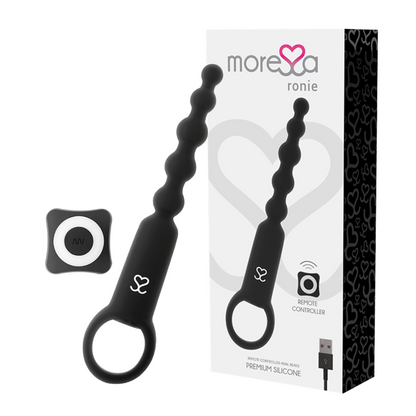 MORESSA - RONIE REMOTE CONTROL BLACK ANAL PLEASURE