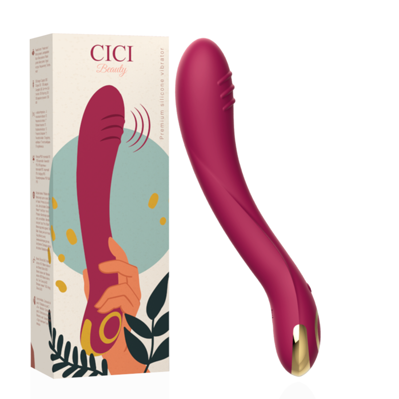 CICI BEAUTY - VIBRADOR DE PUNTO G DE SILICONA PREMIUM