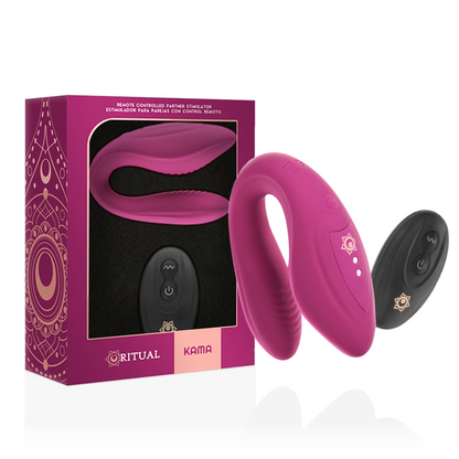 RITHUAL - KAMA REMOTE CONTROL FOR COUPLES AZABACHE