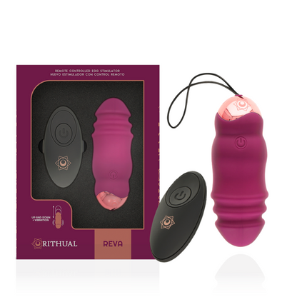 RITHUAL - REVA EGG TÉLÉCOMMANDE SYSTÈME UP&amp;DOWN + VIBRATION