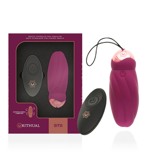 RITHUAL - SITA EGG REMOTE CONTROL BEAD ROTATION + VIBRATION