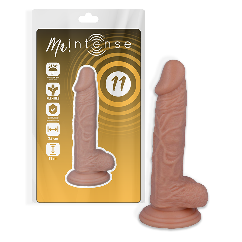 MR INTENSE - 11 PENE REALISTA 18 CM -O- 3,8 CM