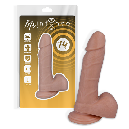 MR INTENSE - 14 PENE REALISTA 18,5 CM -O- 3,8 CM