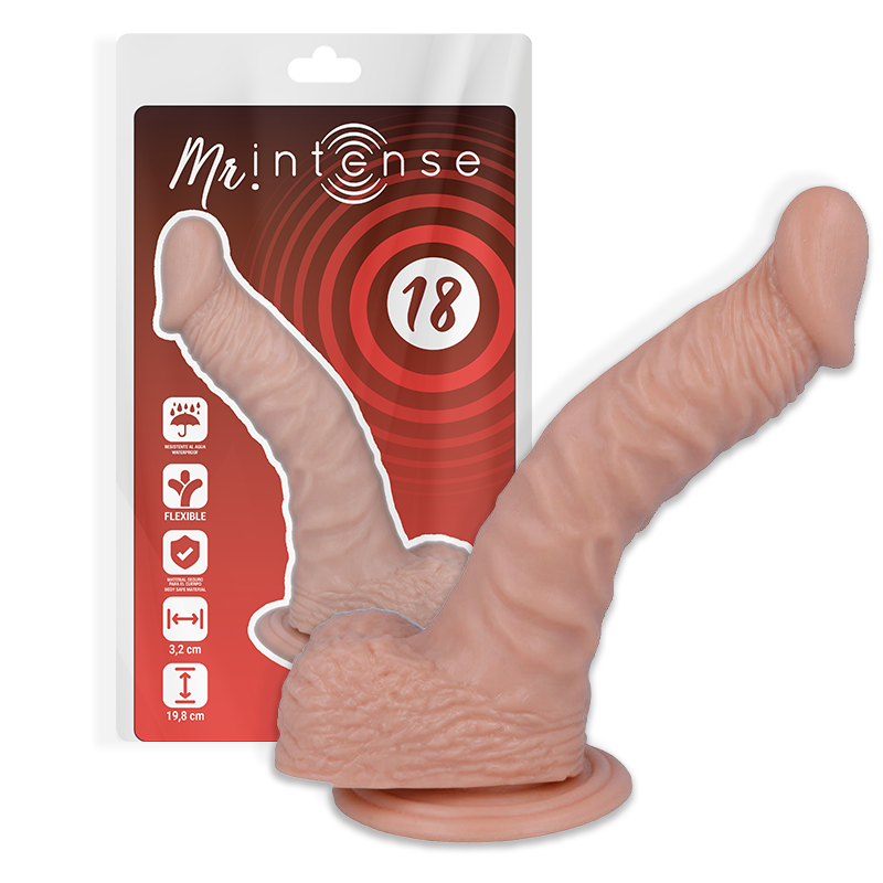 MR INTENSE - 18 REALISTIC COCK 19.8 CM -O- 3.2 CM