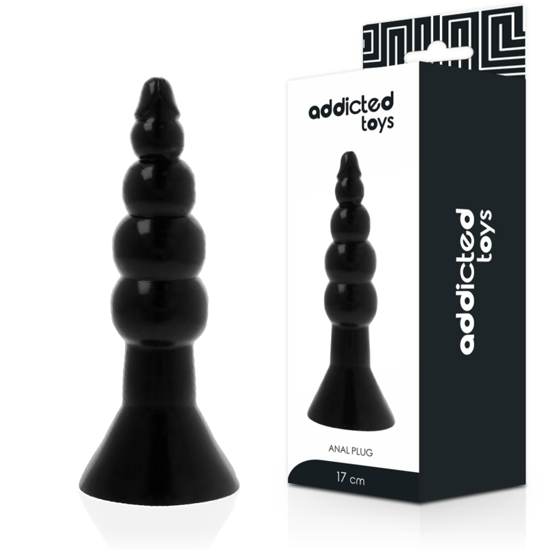 JUGUETES ADICTOS - PLUG ANAL 17 CM NEGRO