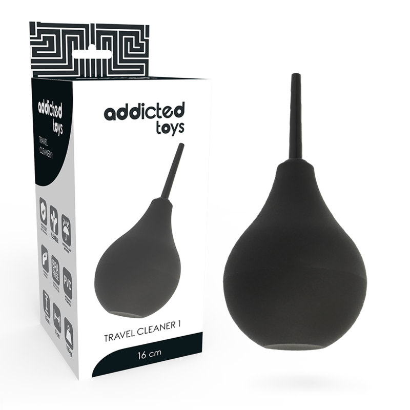 ADICCTED TOYS - DOUCHE ANALE NOIRE