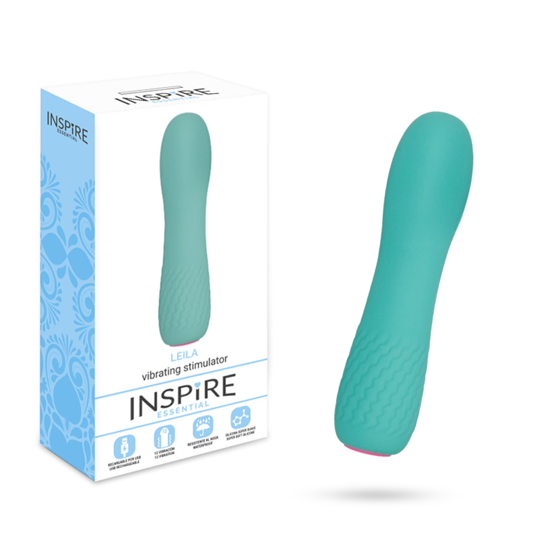 INSPIRE ESSENTIAL - VIBRATEUR LEILA TURQUOISE