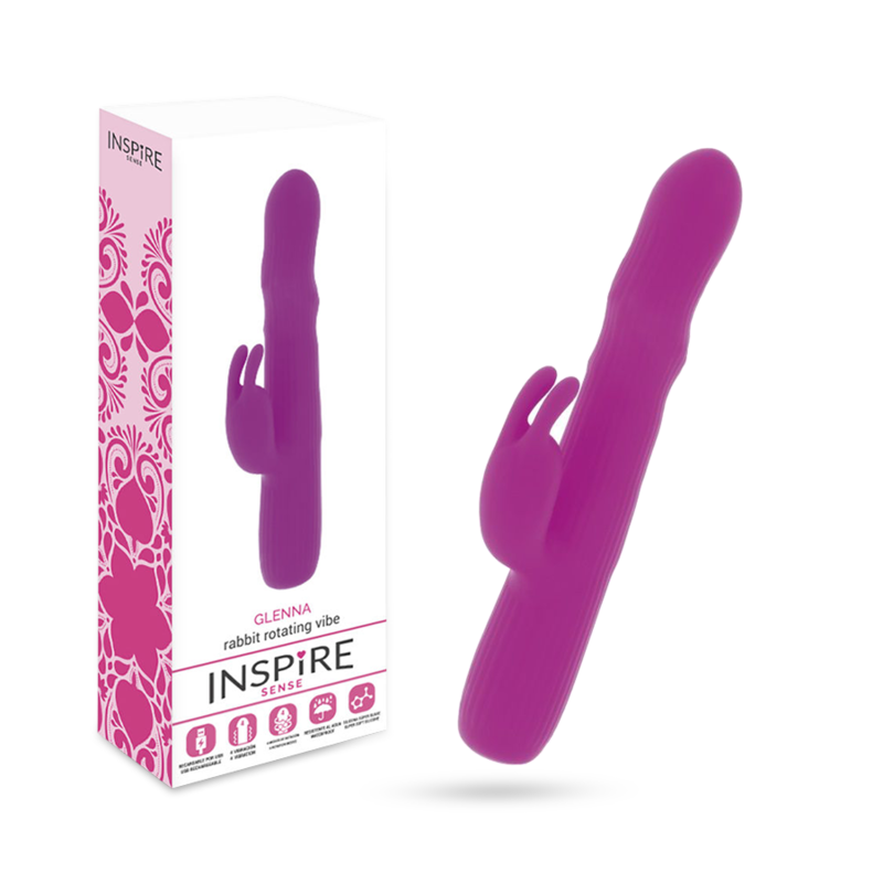 INSPIRE SENSE - GLENNA VIBRATEUR LAPIN VIOLET