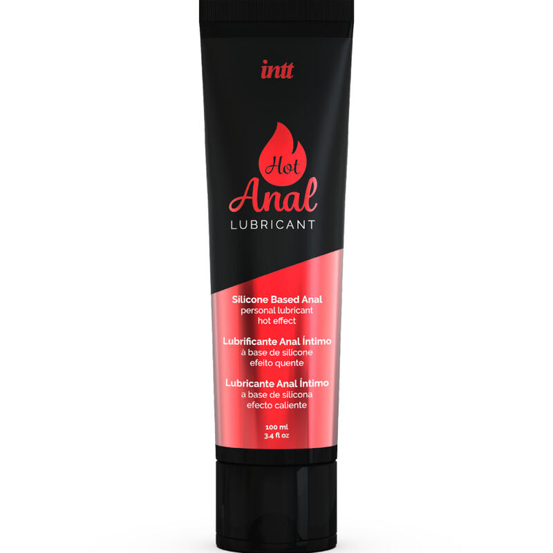 LUBRICANTES INTT - LUBRICANTE ÍNTIMO ANAL A BASE DE SILICONA CON EFECTO CALOR