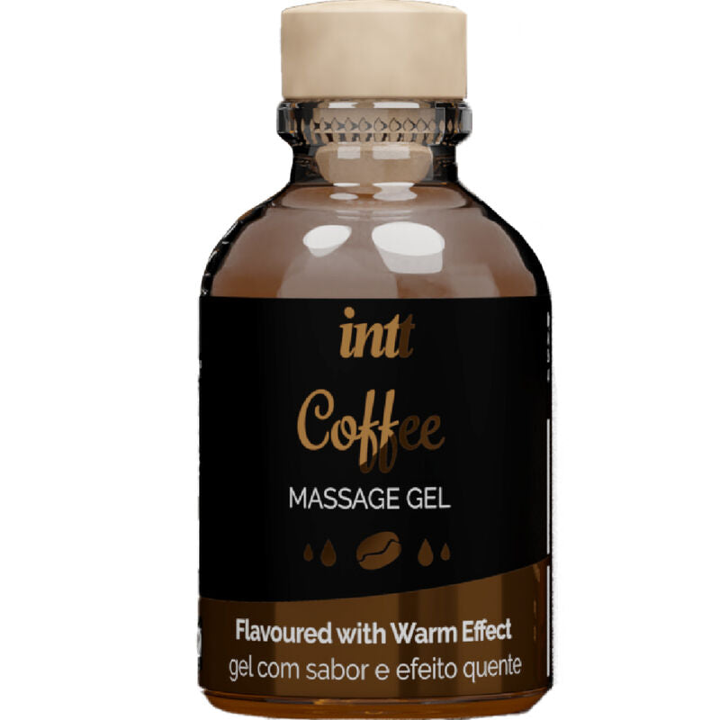 MASAJE INTT Y SEXO ORAL - GEL DE MASAJE SABOR CAFÉ EFECTO CALIENTE