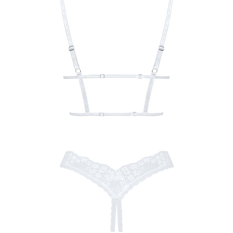 OBSESSIVE - ENSEMBLE HEAVENLLY 2 PIÈCES CUPLESS XL/XXL