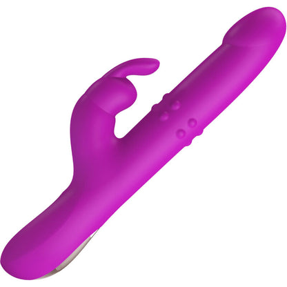 PRETTY LOVE - VIBRADOR REESE CON ROTACIÓN MORADA