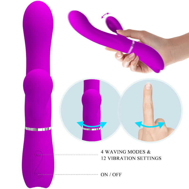 PRETTY LOVE - STIMULATEUR DE CLITORIS VIBRATEUR