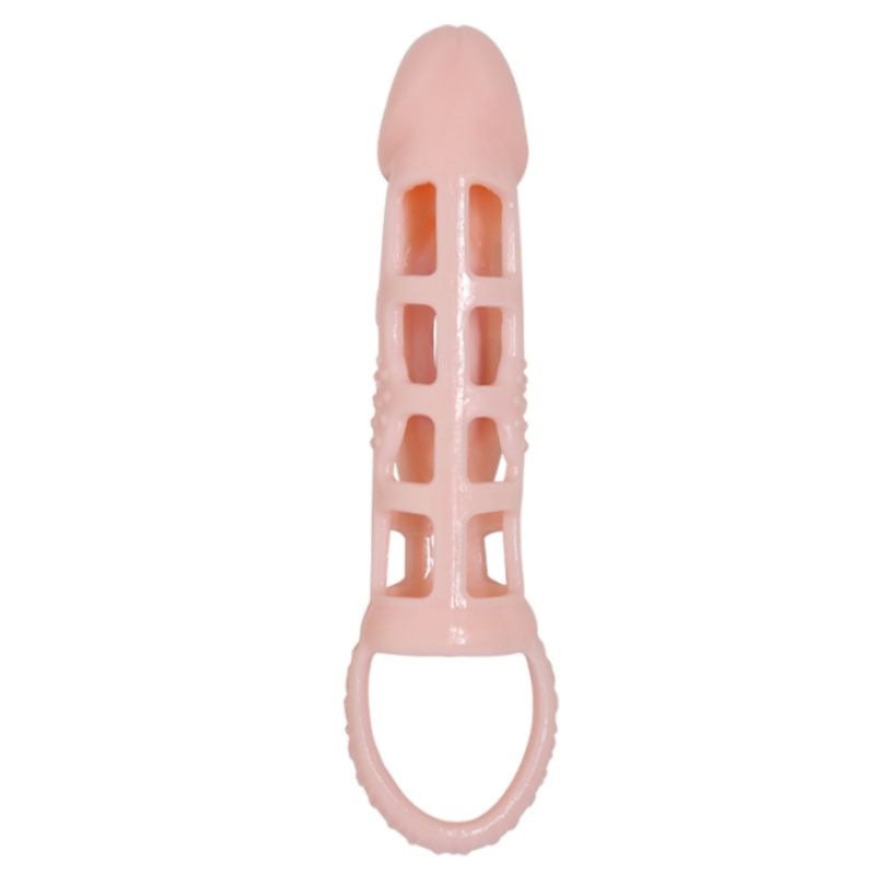 PRETTY LOVE - HOUSSE D'EXTENSION DE PÉNIS HARRISON AVEC VIBRATION ET SANGLE 13,5 CM