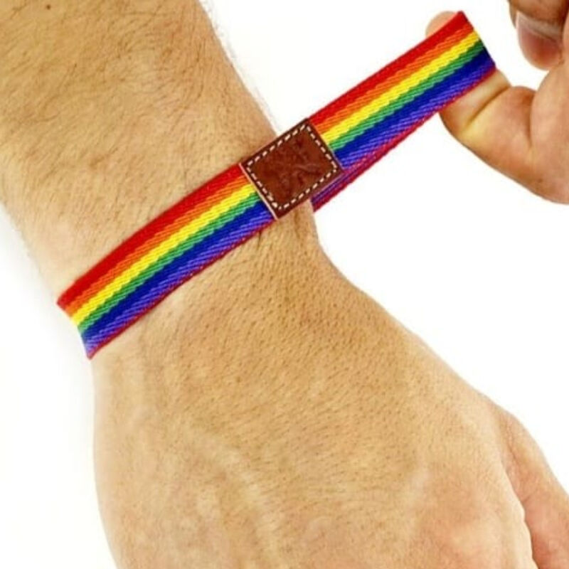 PRIDE - BRACELET EN CAOUTCHOUC POUR GARÇON LUXE PRIDE