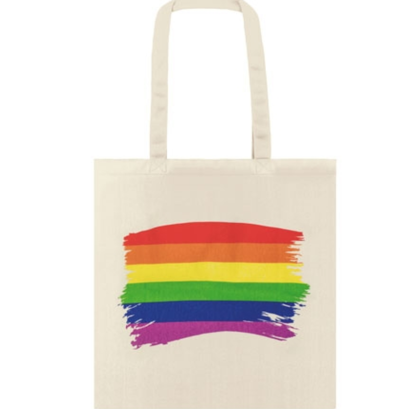 PRIDE - SAC EN COTON AVEC DRAPEAU LGBT