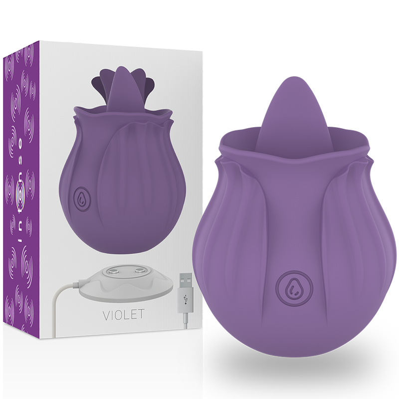 INTENSE - VIOLET STIMULATEUR CL TORIS 10 VIBRATIONS LILAS