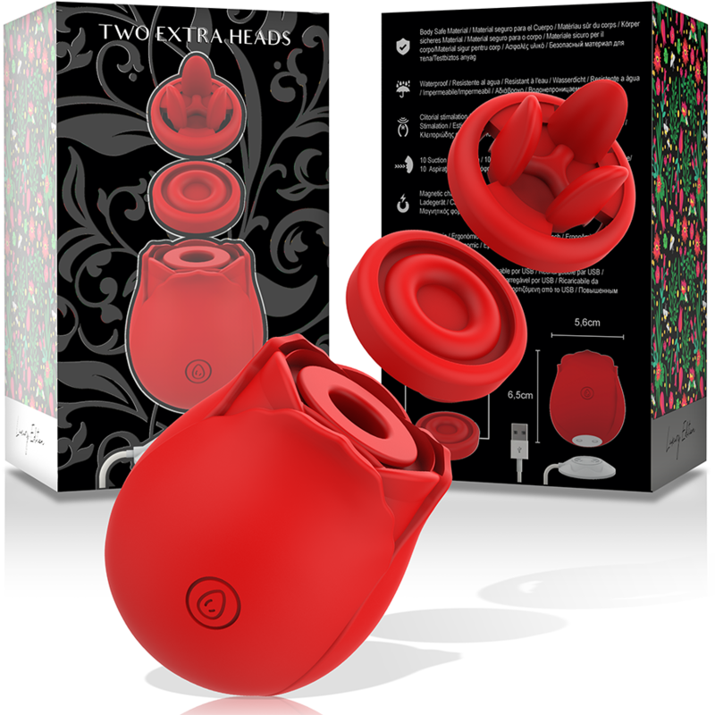 MIA - STIMULATEUR DE CLITORIS 3-EN-1 À DOUBLE TÊTE ÉDITION DELUXE
