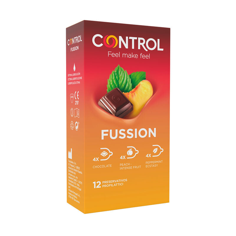 CONTROL - PRÉSERVATIFS FUSSION 12 UNITÉS