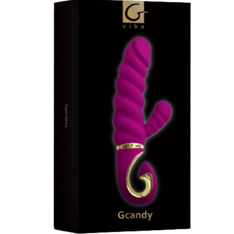 G-VIBE - DIVERTIDOS JUGUETES VIBRADOR CONEJO GCANDY DULCE FRAMBUESA