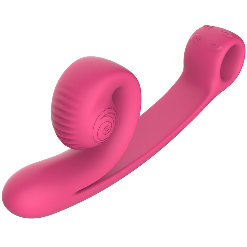 SNAIL VIBE - VIBRATEUR COURBE ROSE