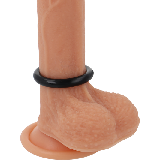 POWERING - ANILLO PARA EL PENE SUPER FLEXIBLE Y RESISTENTE 3,5CM NEGRO