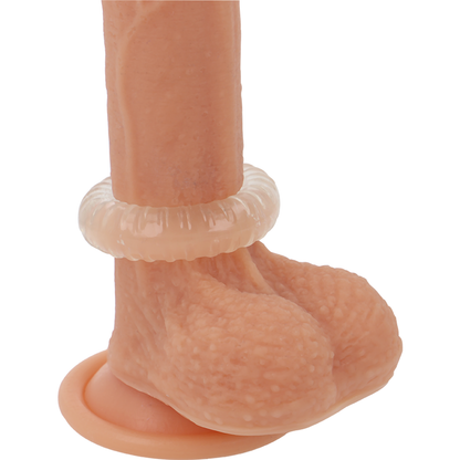 POWERING- ANILLO PARA EL PENE SUPER FLEXIBLE Y RESISTENTE 4.5CM PR07 TRANSPARENTE