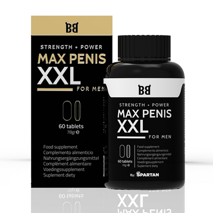 BLACK BULL - MAX PENIS XXL FUERZA + POTENCIA PARA HOMBRES 60 COMPRIMIDOS