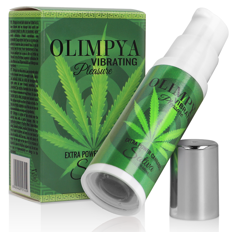 OLIMPYA - PLACER VIBRADOR EXTRA SATIVA CANNABIS