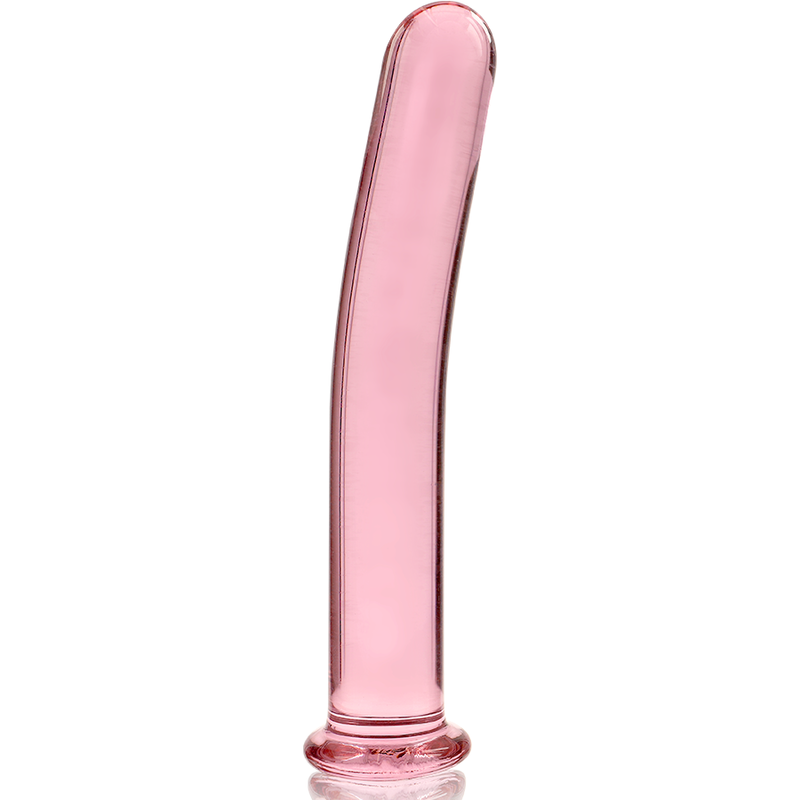 NEBULA SERIES BY IBIZA - MODEL 8 DILDO BOROSILICATE GLASS CLEAR 14.5 CM -O- 2 CM