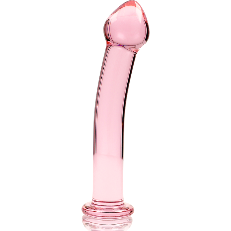 SERIE NEBULA DE IBIZA - MODELO 11 DILDO CRISTAL BOROSILICATO TRANSPARENTE 16 CM -O- 3 CM