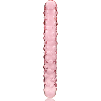 NEBULA SERIES BY IBIZA - MODEL 15 DILDO BOROSILICATE GLASS CLEAR 18.5 CM -O- 3 CM