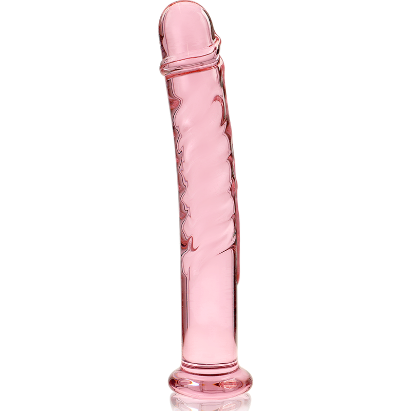 SERIE NEBULA DE IBIZA - MODELO 16 DILDO CRISTAL BOROSILICATO TRANSPARENTE 18,5 CM -O- 3 CM