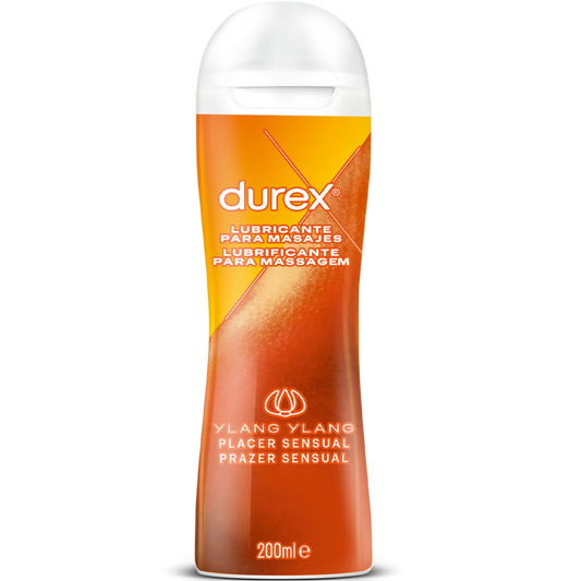 DUREX - MASAJE SENSUAL 2 EN 1 YLANG YLANG 200 ML